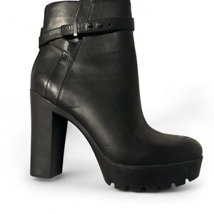 Pour La Victoire Platform Chunky Heel Boots